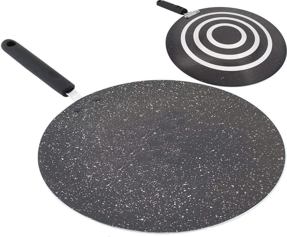 Buy NonStick Marble Coating Roti Dosa Tawa Pancake Maker Crepe Pan for