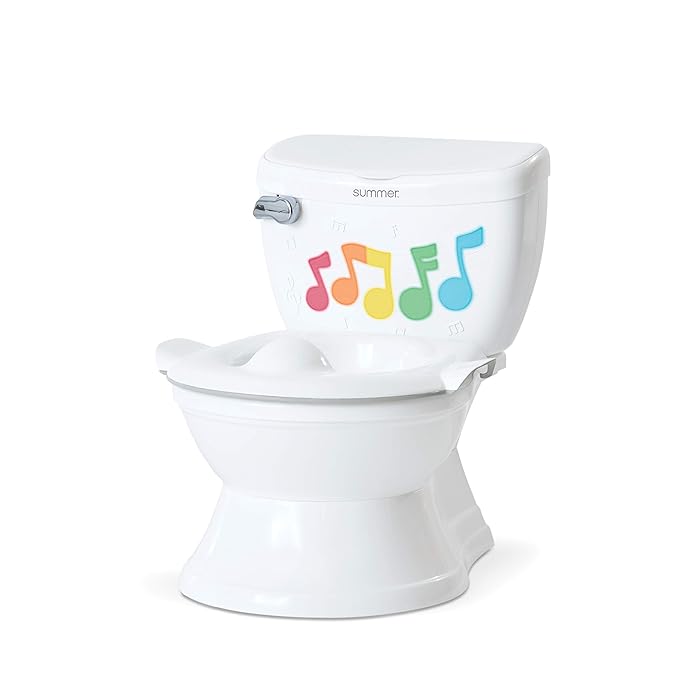 Buy Summer My Size Potty Lights and Songs Transitions, White Realistic Potty Training Toilet