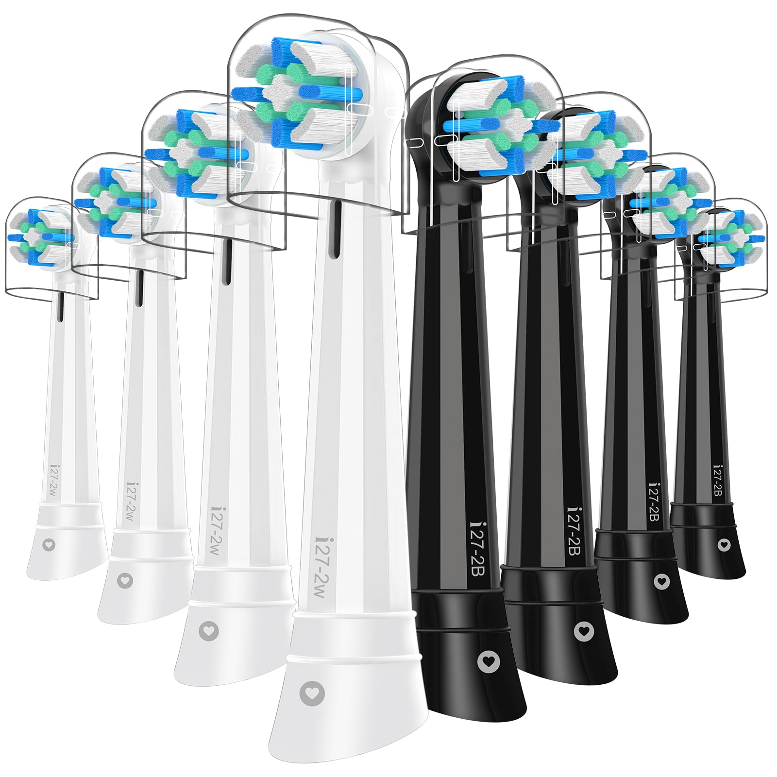 8 Pack IO Replacement Heads Compatible with Oral B IO 2 3 4 5 6 7 8 9