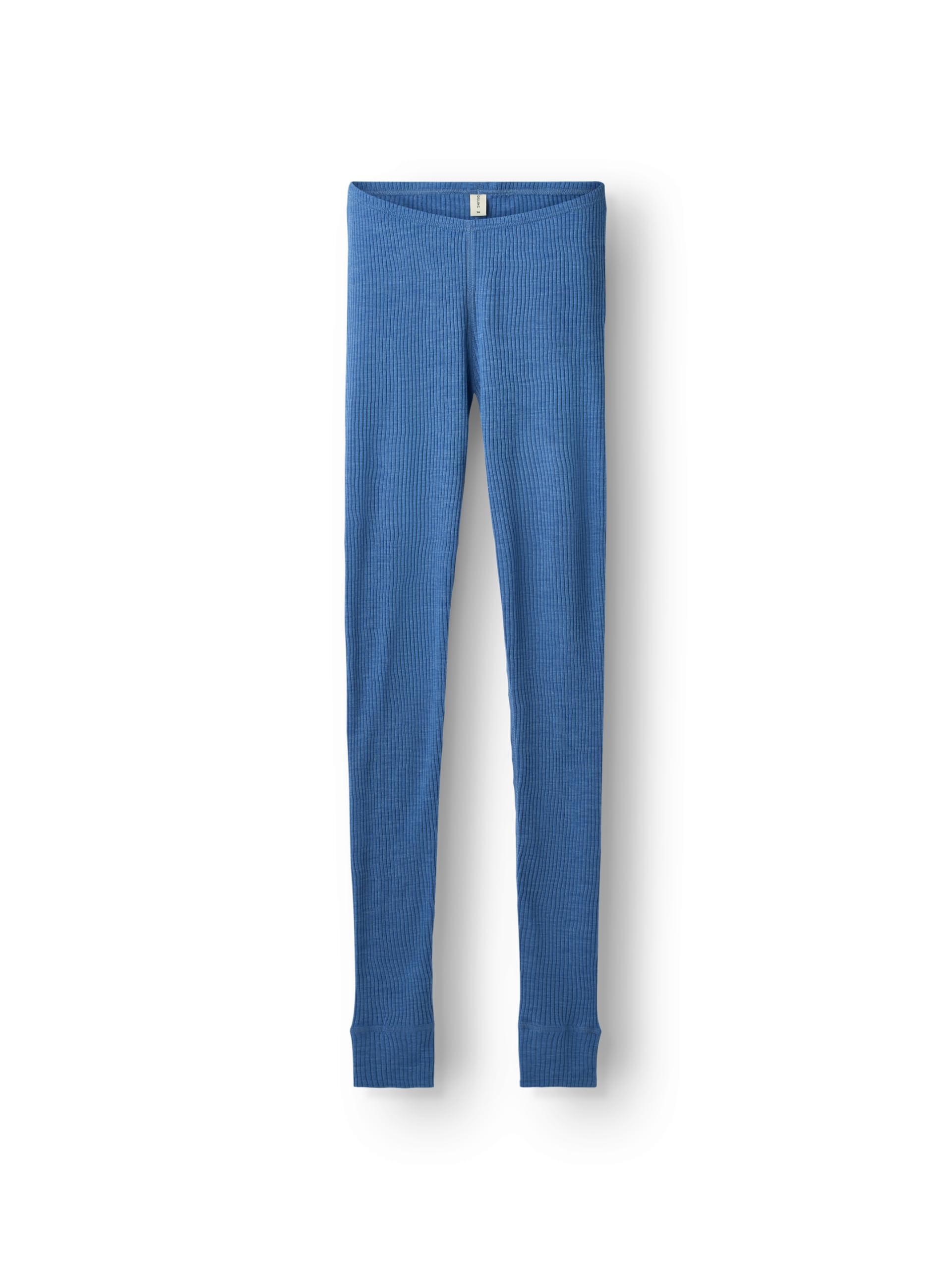 DILLING Merino leggings in rib fabric for women