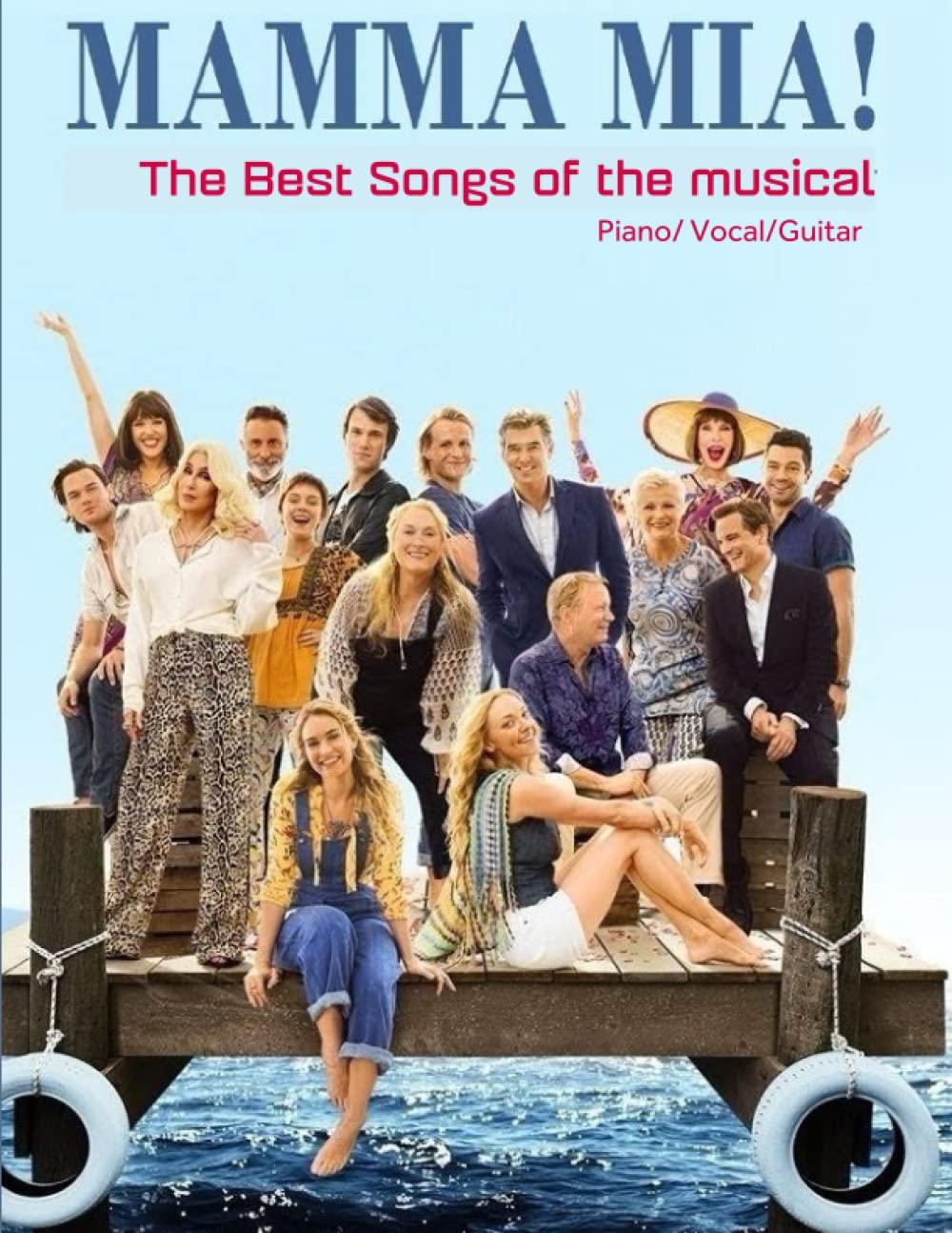 Mamma Mia! Piano/ Vocal/Guitar: Greatest Songbook For Piano and Relaxing, Perfect Gifts for fans