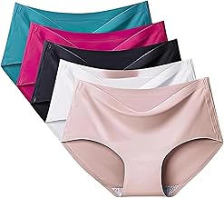 AEREX Women's & Girls Regular Wear Seamless Hipster Ice Silk Panty | Hipster Seamless Underwear | Invisible Panties for Women | Seamless Panties No Show Laser Cut