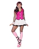 Monster High Adult Draculaura Costume &vert; Officially Licensed &vert; Group Costume &vert; Wig Sold Separate