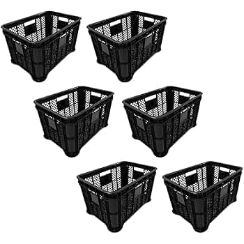 中古 採集コンテナ 黒色 平底12個 長方形 W520×D365×H305 imgrc0086766712.jpg