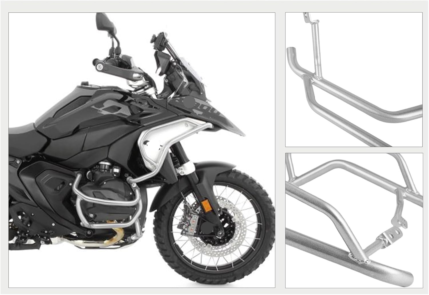 Engine Guard Crash Bars for R1300GS 2023-2024 Motorcycle Highway Engine Guard Crash Bar Frame Bumper Fairing Protector Motorbike Crash Bar Bumper