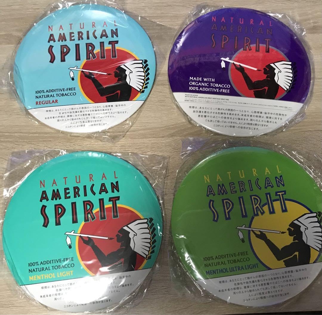 Amazon.co.jp: アメリカンスピリット 缶バッジ スタンド看板