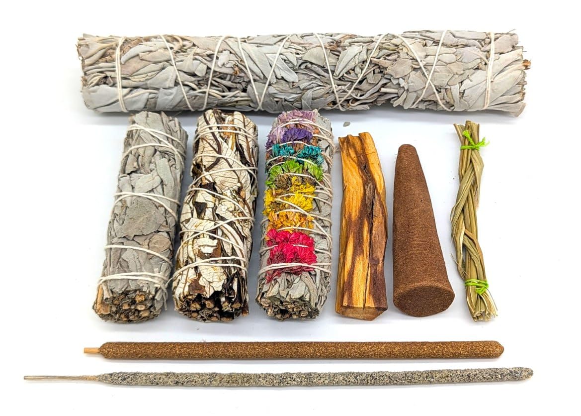 White Sage and XL Palo Santo Energy Cleansing Kit