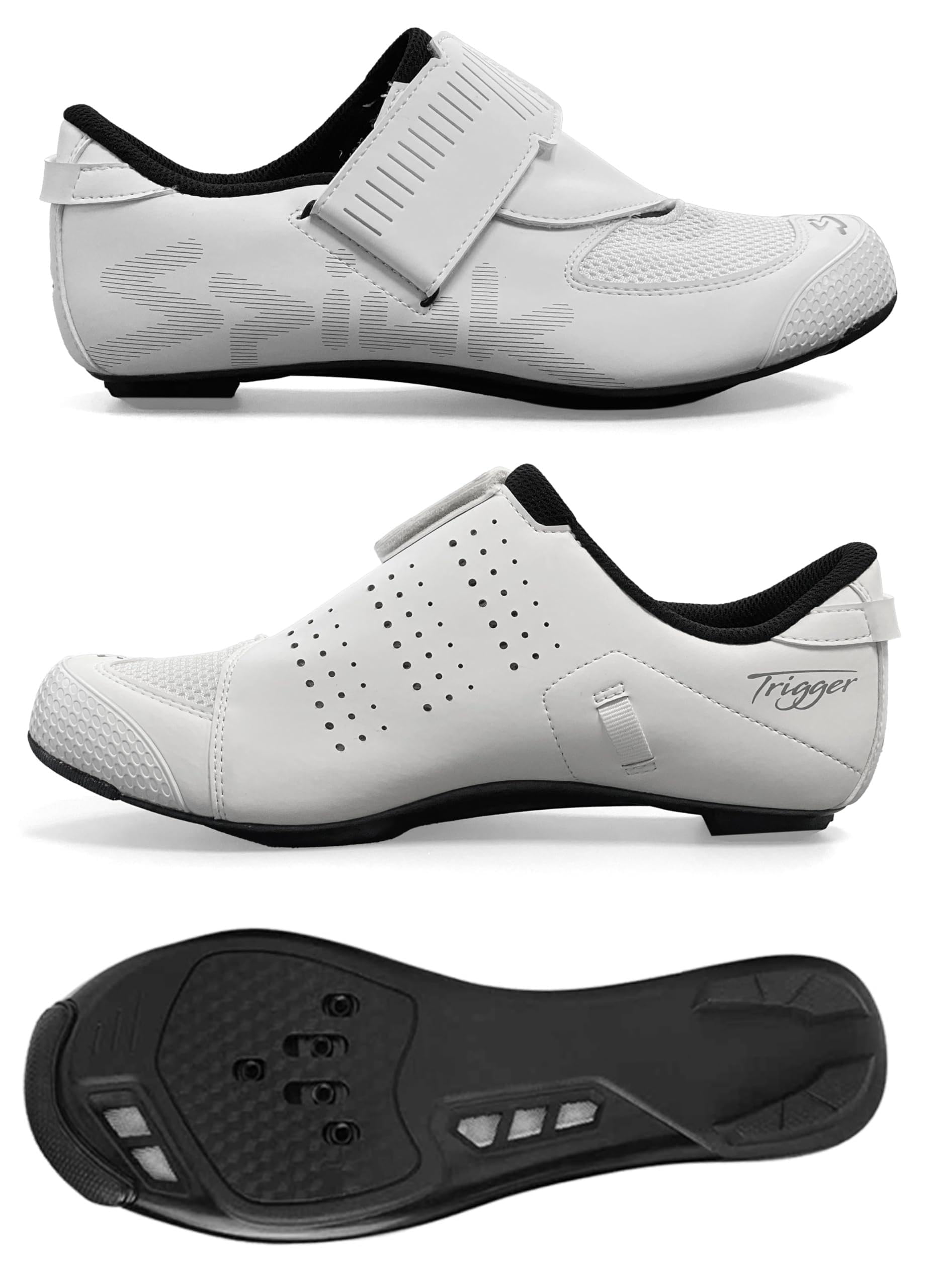 Trigger Triathlon Unisexe Blanc Mat T 39