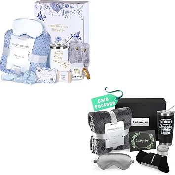 Care Package for Women & Get Well Soon Gifts Basket for Men, Self Care Gifts Feel Better After Surgery Thinking of You