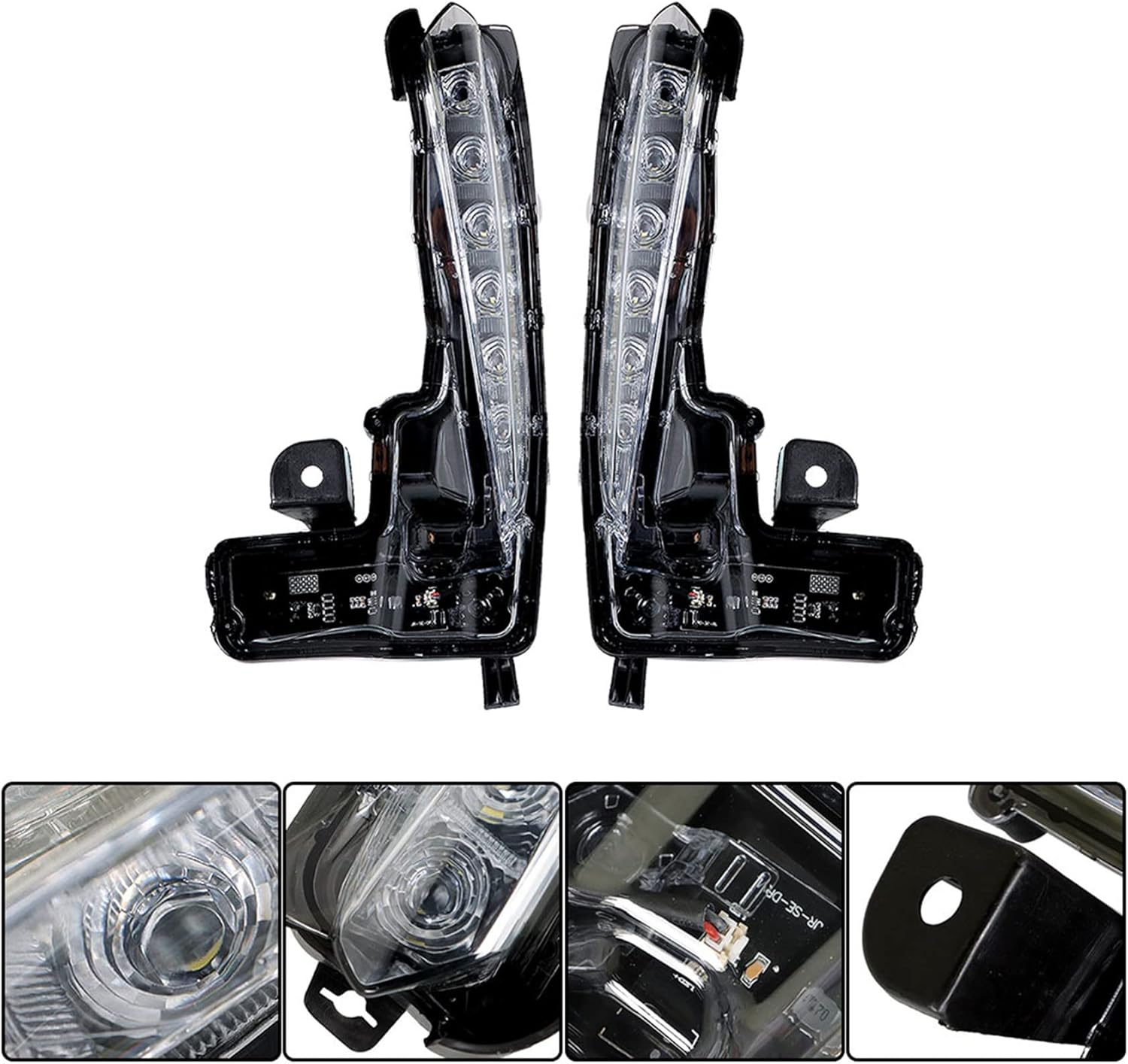 labwork 1 Pair Fog Lights Replacement for Corolla 2017-2019 SE XSE Clear Lens Driving Fog Lights Lamps Driver and Passenger Side