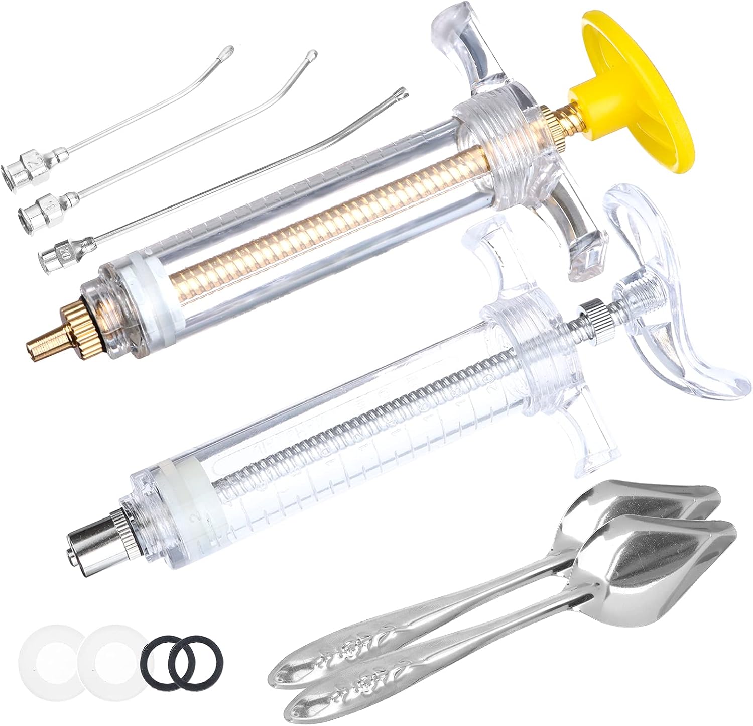 OBANGONG 2 Sets Bird Feeding Syringe Feeding Tubes for Baby