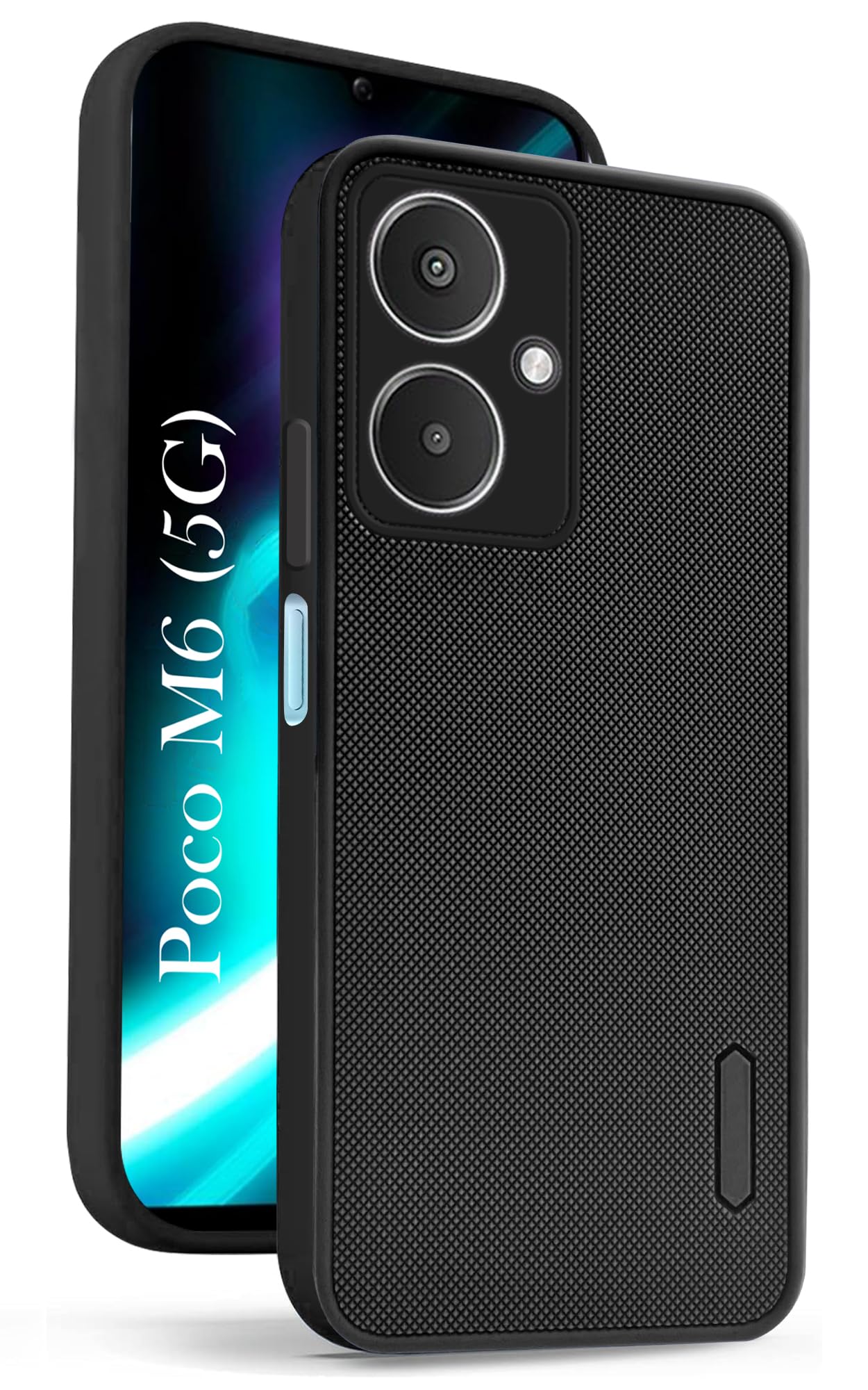 Jkobi Back Cover Case for Poco M6 5G (Textured Grip Design | Camera Protection | Slim and Light Weight | Soft Touch and Feel | Black) (B0CZXNV4FV) Amazon Price History, Amazon Price Tracker