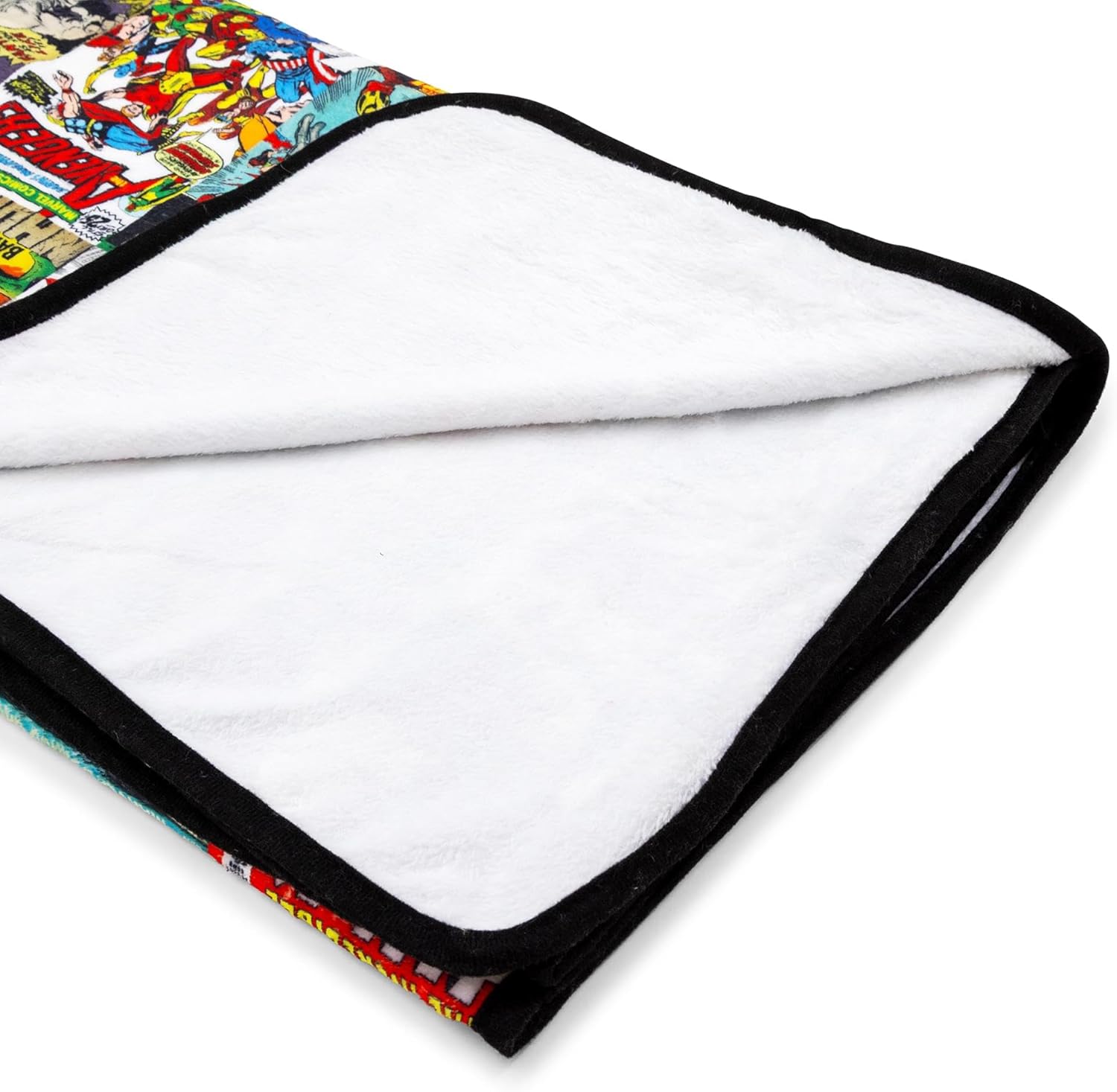 Marvel Comics Covers Fleece Throw Blanket | Soft Polyester Cover for Sofa, Bed | 45 x 60 Inches - Image 4