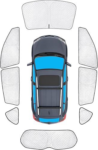 Miniatura 361 de KMF - Parasol de repuesto para parabrisas, cubierta para ventana lateral y trasera, cubierta protectora para visor, para campamento, bebé, bloqueo