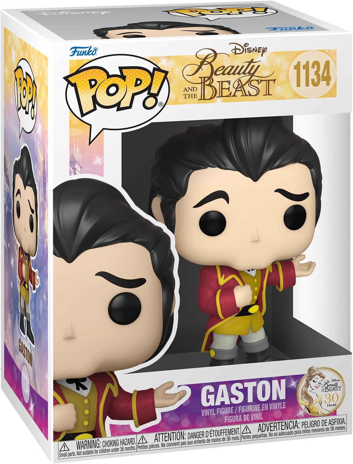 POP Disney: Beauty and The Beast - Formal Gaston,Multicolor,3.75 inches,57584
