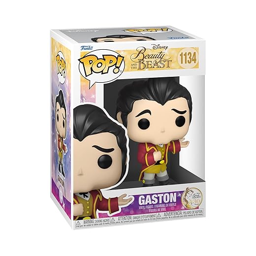 Funko Pop Disney: Beauty And The Beast - Formal Gaston,Multicolor,3.75 Inches,57584