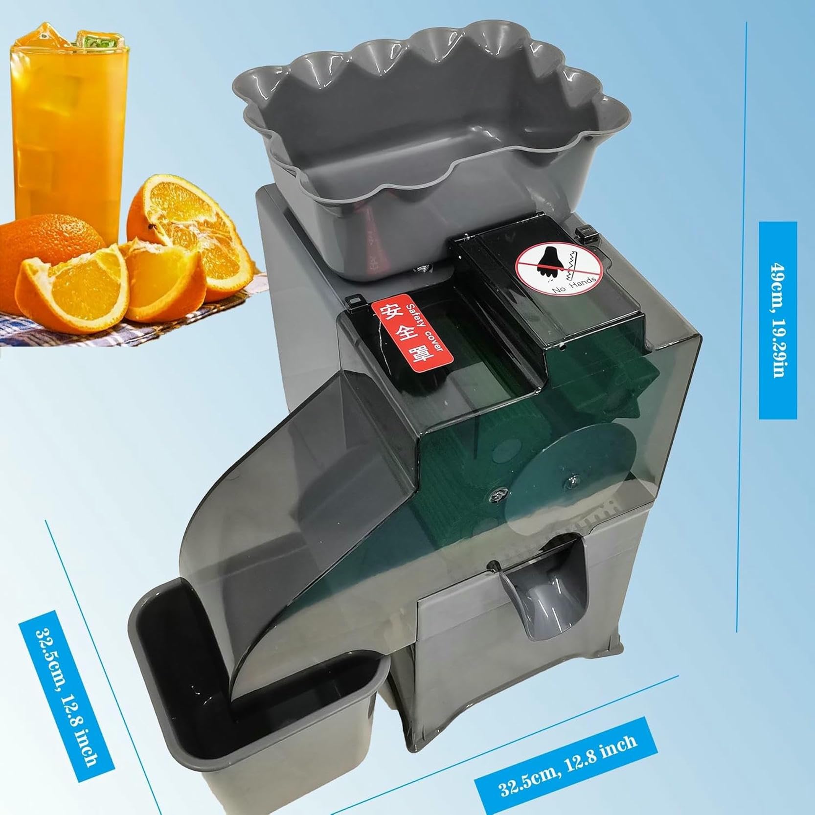 Segni di Arancia Automatica, Estrattore di Succo D'arancia Commerciale, Spremitura Elettrica Succo D'arancia