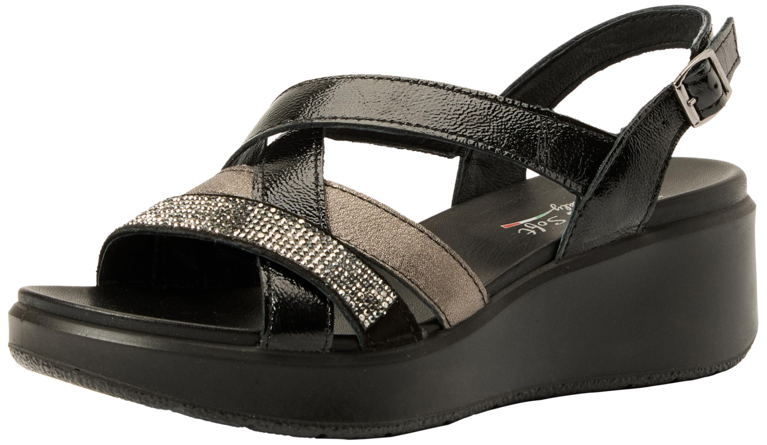 Stivaletti Con Zeppa Donna ENVAL SOFT Dakota - In Pelle Elegante E Confortevole - Foto 11