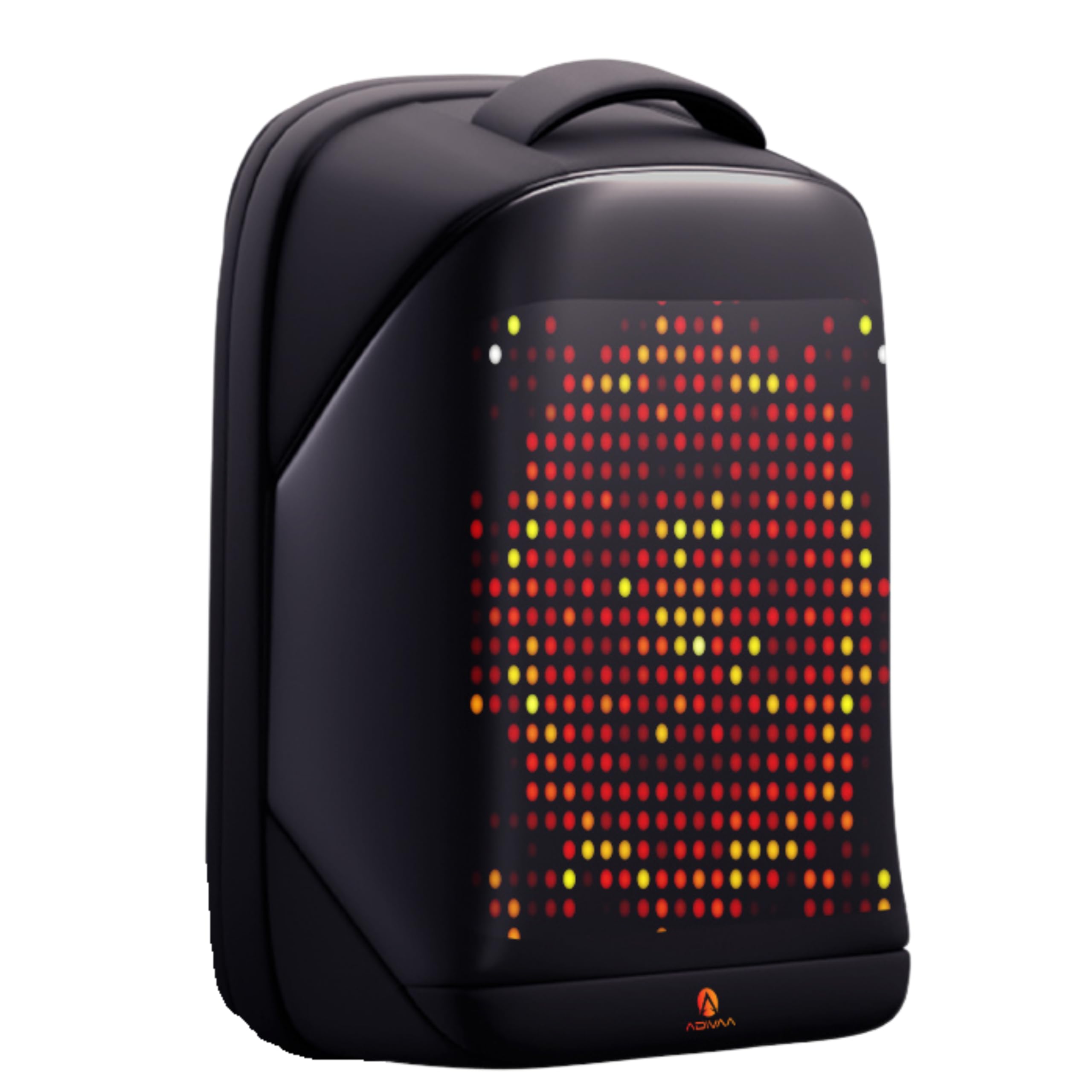 21L LED Bikers Backpack | Motorcycle Animated Bag With App Control | Screen Programmable Display | Waterproof Luggage for Travelling | For Men Women (Black)