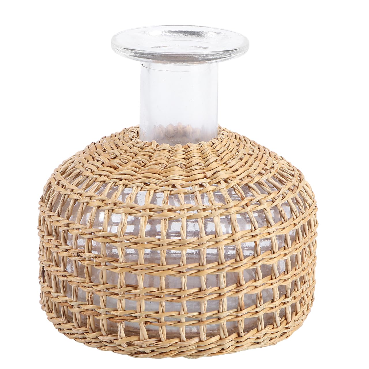 Vase en verre tressé artistique Cabilock, décoration d'intérieur haut de gamme
