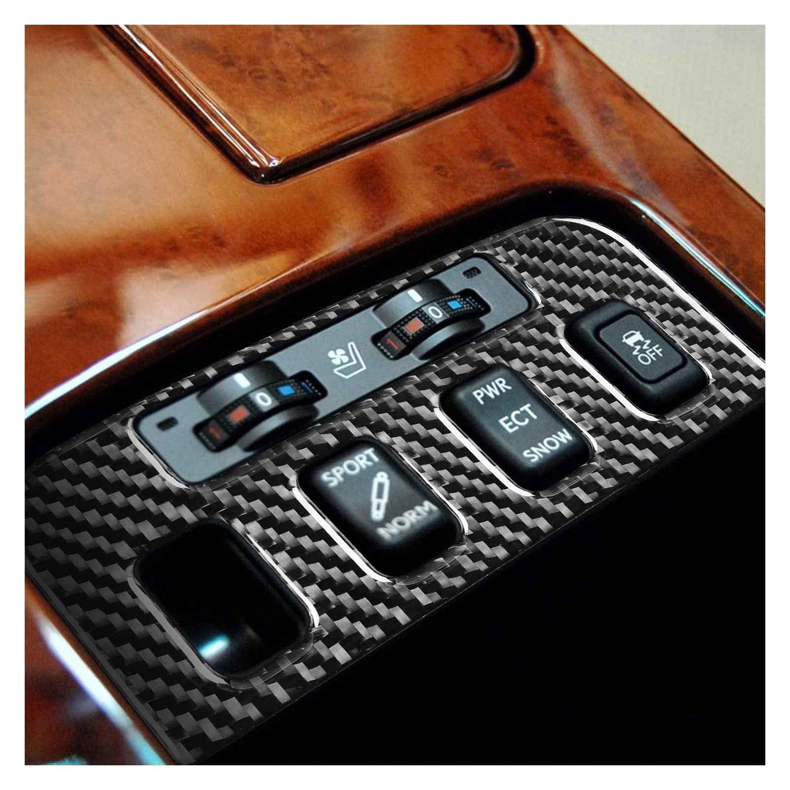 STIKY Osłona konsoli środkowej do Lexus GS 2006-2011, osłona wentylacji bocznej samochodu, osłona wykończenia, osłona ramy wykończenia, akcesoria do wnętrza samochodu