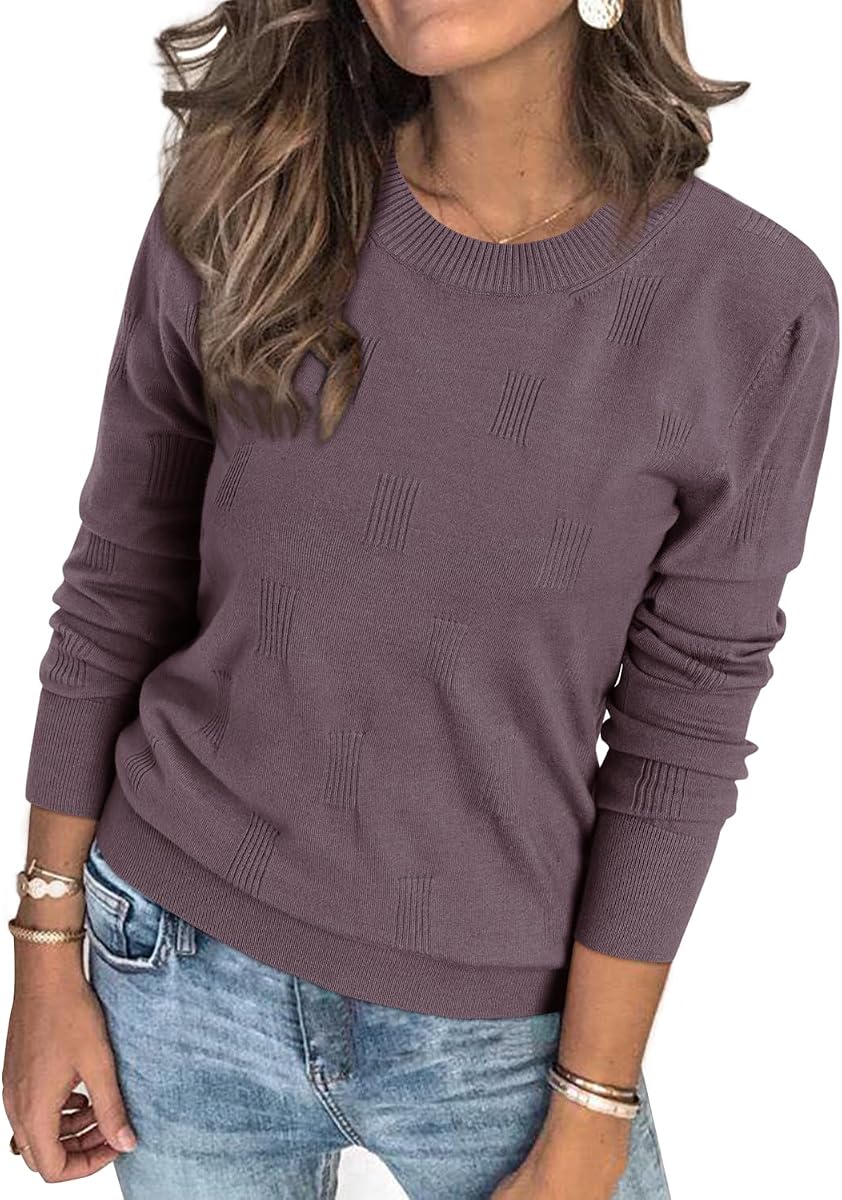 Tops básicos informales de negocios de punto suave de otoño e invierno para mujer de Arach&Cloz