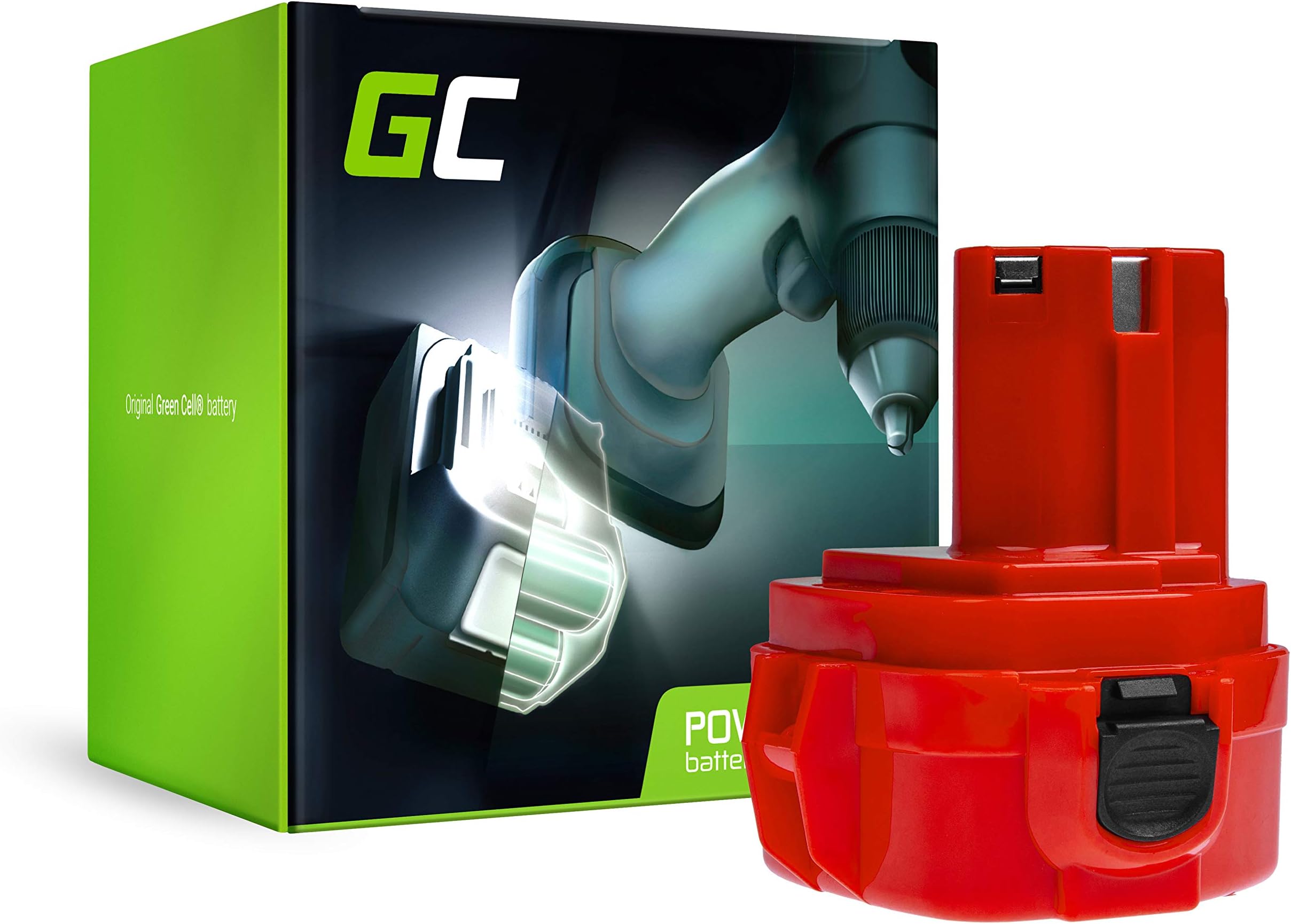 2x Makita 12V Akku 4800mAh - NI-MH Ersatzakku Für Werkzeuge