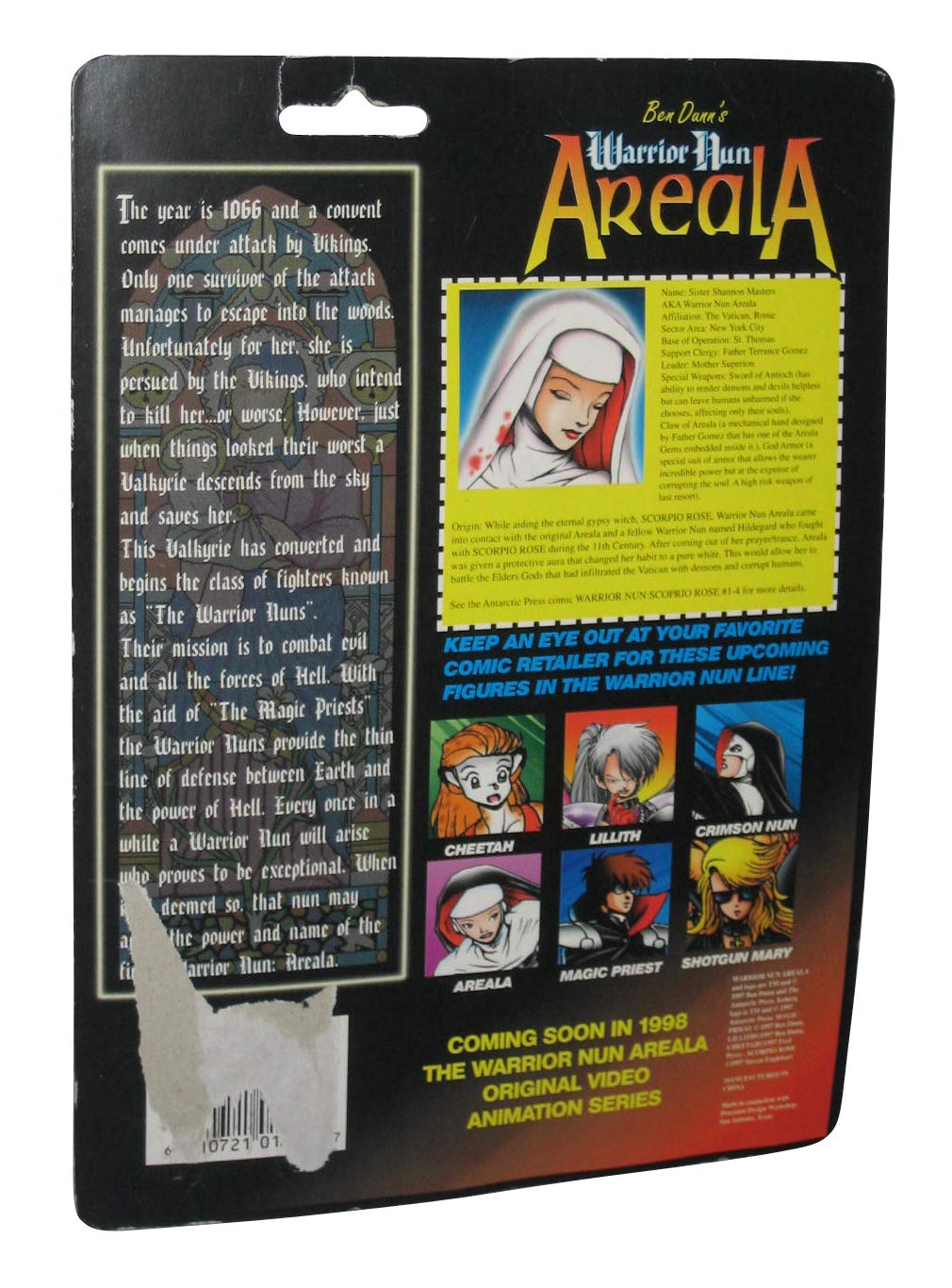 Warrior Nun Areala Holy White Action Figure