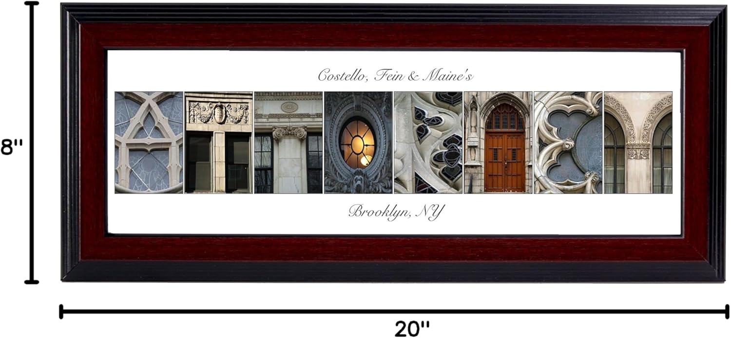 Creative Letter Art- Personalized Attorney Sign, Created w/Original Color Architectural Alphabet Photographs