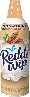 Reddi Wip Non Dairy Almond Whipped Cream, 6 Ounce - 6 per case.