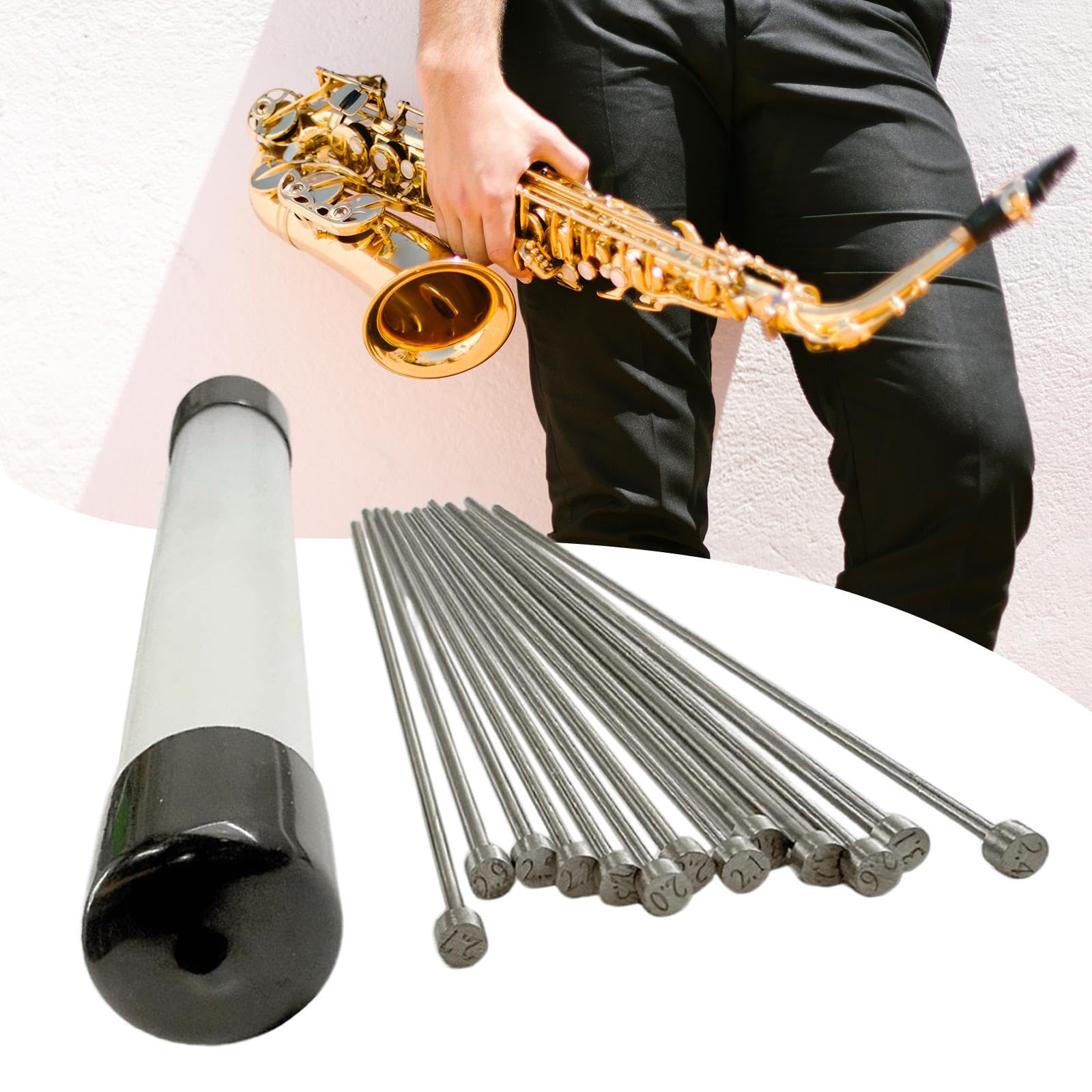 13 Herramientas de Reparación para Instrumentos de Viento, Saxofón,