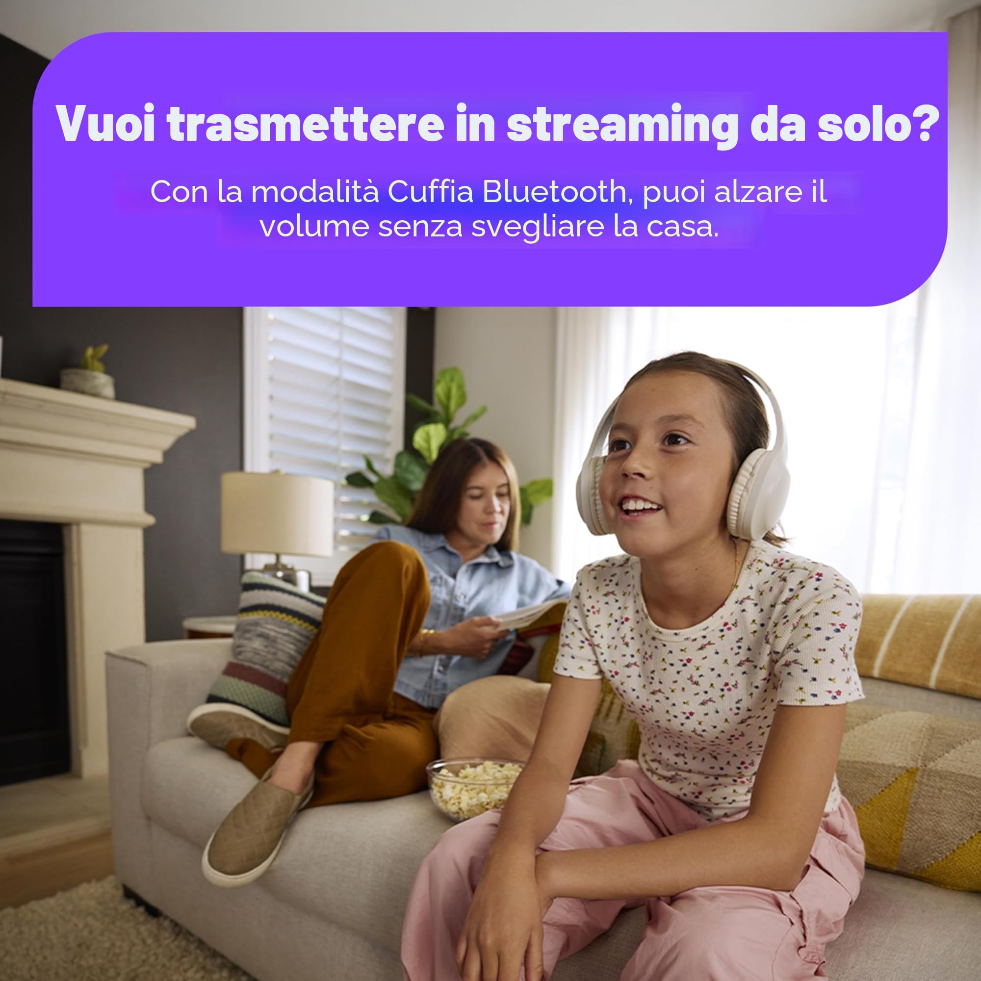 Roku® Streaming Stick™ 2025 - Dispositivo di streaming HD Roku per TV con telecomando vocale - TV gratuita e in diretta