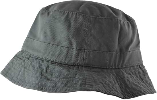Bucket Hat Bucket Men's Orgianl Polo L/XL (Charcoal Gray) at