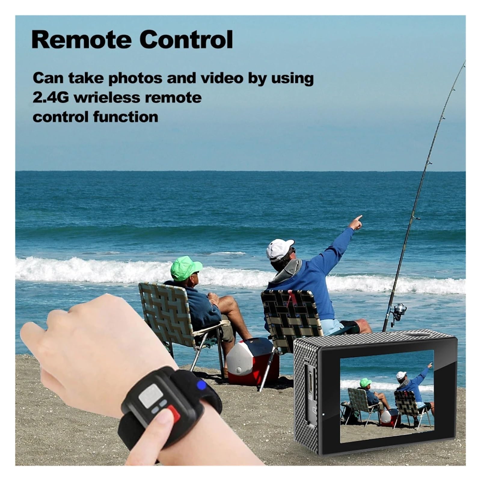 4K Macchina Fotografica di Azione 1080P/30FPS WiFi 2.0 "170D Subacquea Casco Impermeabile Videocamera Registrazione Telecamere Sportive Mini cam esterna
