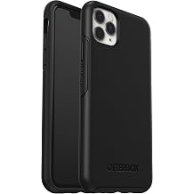 OtterBox Symmetry Series Case for iPhone 11 PRO MAX NOT 11/11 Pro Non-Retail Packaging -Polycarbonate, Shock-Absorbent, Black