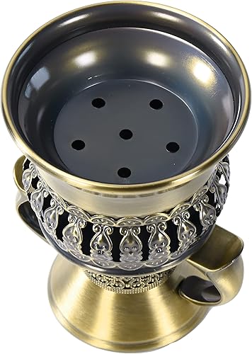 Miniatura 3 de Quemador de incienso Bakhoor Insence Holder Insencents Quemadores de resina, quemador de incienso de carbón para yoga, spa, oficina, decoración del