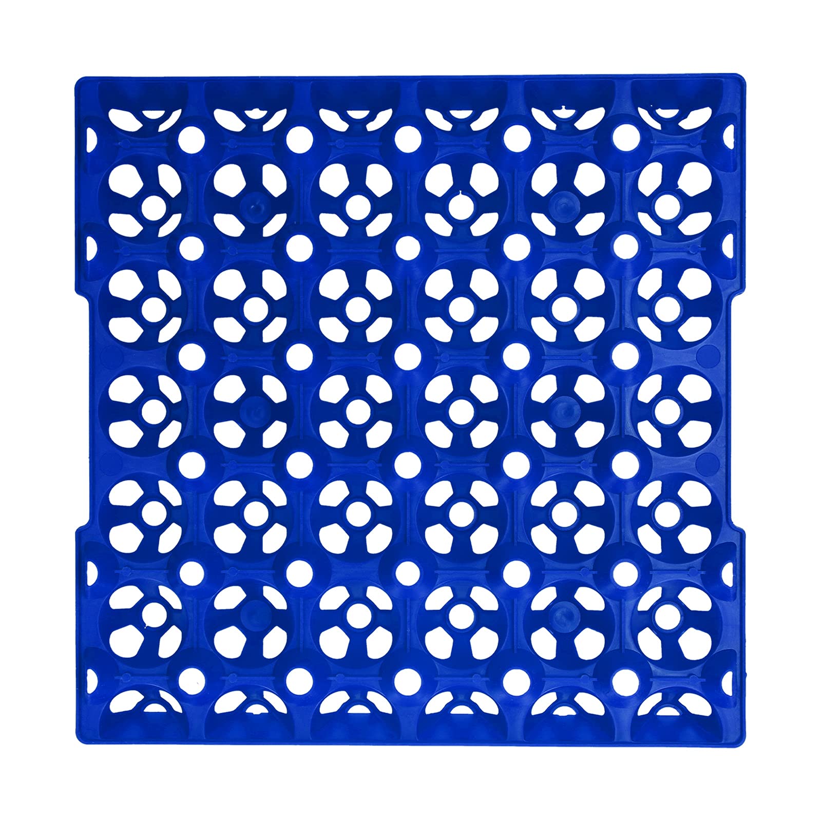 Boîte à Œufs en Plastique Empilable – Lot de 5 Plateaux Plats avec 30 Alvéoles Chaque – Résistant et Pratique pour le Stockage et le Transport des Œufs