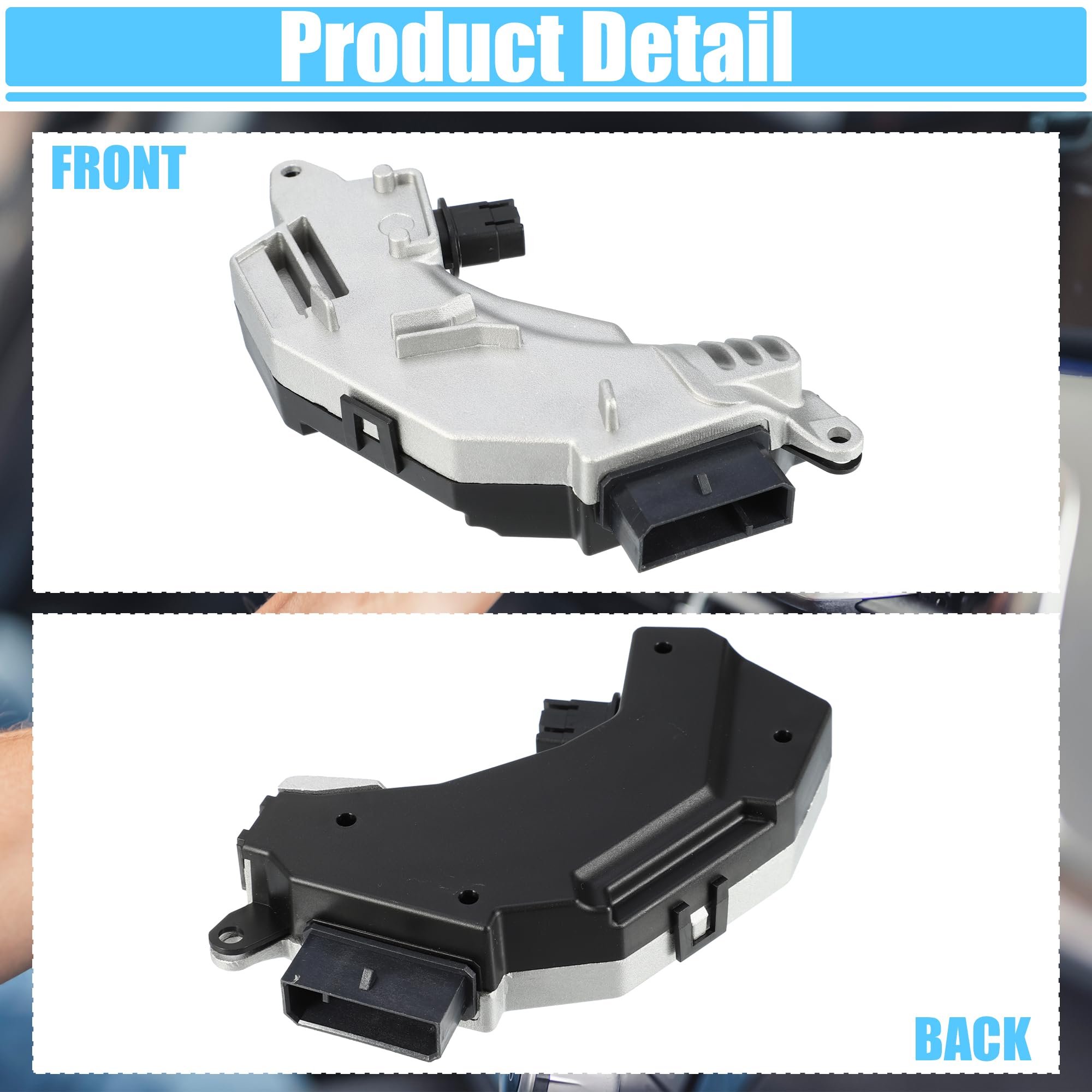QUARKZMAN Resistencia Motor Ventilador Hvac Para Opel Vectra C 02-08 1Pc | Plástico, Metal, Negro, Plateado, 14X8X3.6Cm, Para Opel Signum 03-08, Para Saab 9-3 02-15, Para Vauxhall Signum 03-08