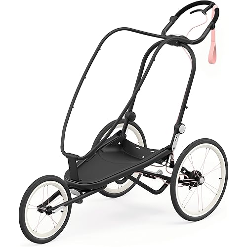 CYBEX ZENO 4-in-1 Multisport Trailer, Compact Fold, Smooth Ride Suspension and Air Filled Tires, Baby Trailer for 6 Months+