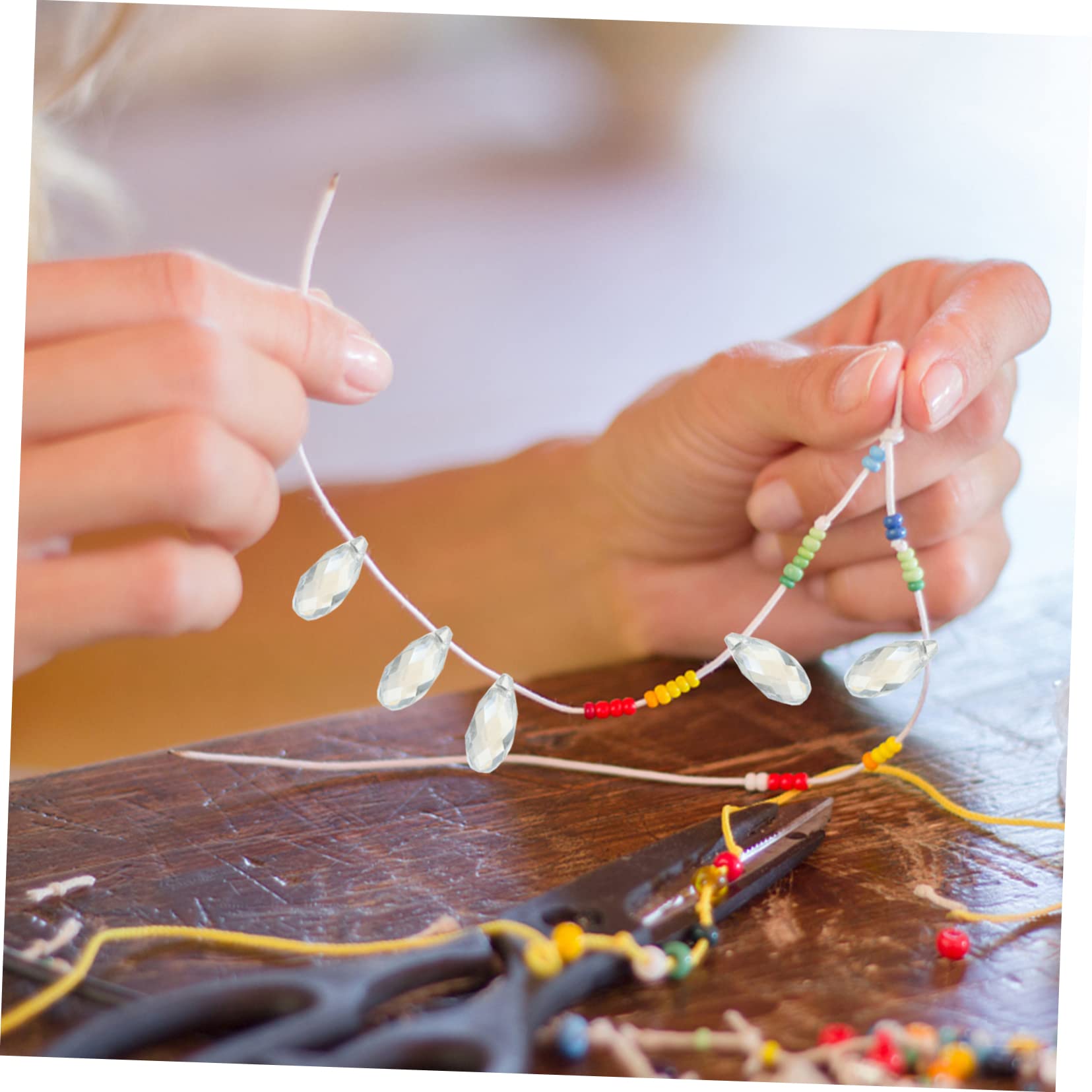 NUOBESTY 150stücke Handgemachte Glasperlen Schmuckperlen Für Armbänder Ohrringe Und Kreative Bastelprojekte Vielseitige Bastelmaterialien