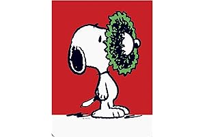 Graphique Snoopy Nose Wreath Holiday Pocket Notepad