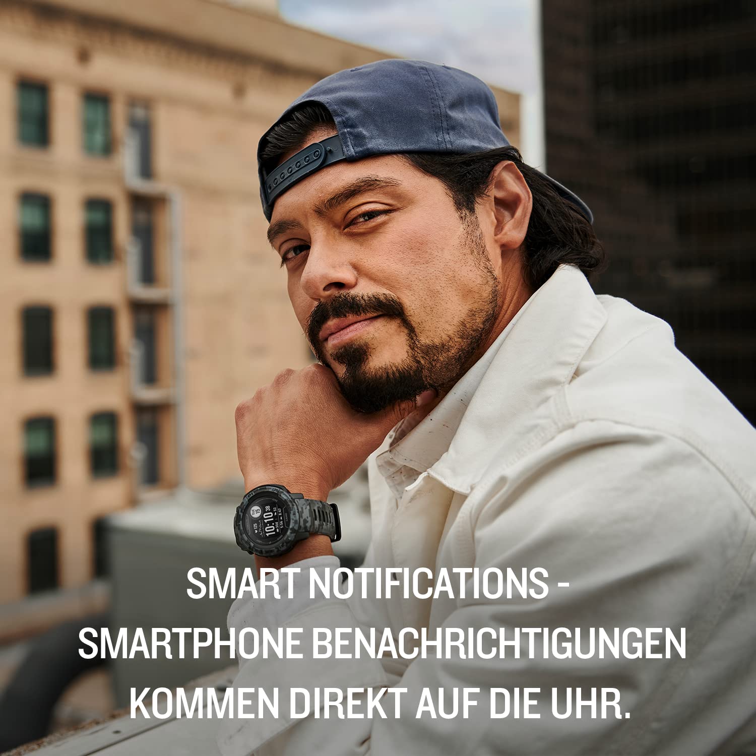 Garmin Instinct 2S – schlanke GPS-Smartwatch mit bis zu 21 Tagen Akkulaufzeit, designt für schmale Handgelenke, über 40 Sport-Apps, Trainingszustand, Schlafanalyse UVM