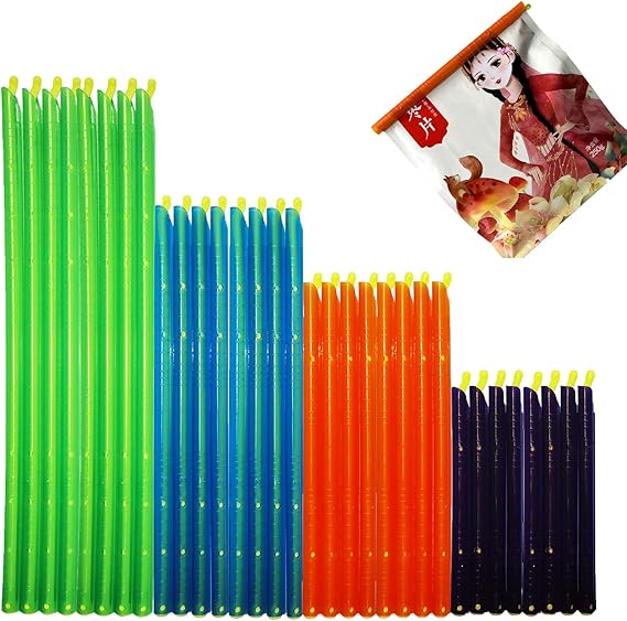 32 PCS Food Bag Sealer Sticks, 4 to 12 Inch Stick Chip Bag Clips, 4