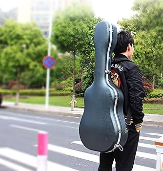 Amazon | ABSハードギターバッグアコースティックギターケース