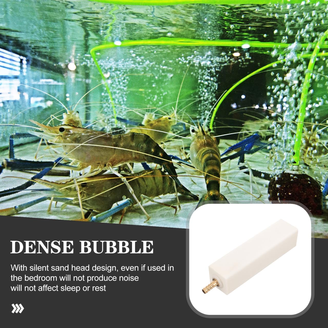 balacoo Aquarium Air Stone 5.90 Inch White Corundum Bubble Stone Oxygenated Bubble for Fish Tank Air Pump Accessories Enhance Aquarium Bubbles