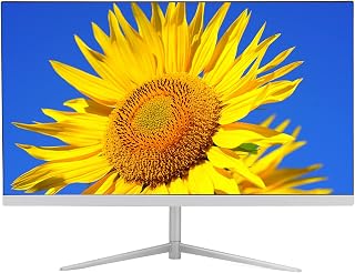 Monitor Full HD de 21,5 Polegadas (1920 X 1080), Monitor de Desktop 16:10 de 21,5 Polegadas, Monitor de Desktop de Porta VGA DC Ultra Slim HD de 75 Hz para a Indústria (plugue americano)