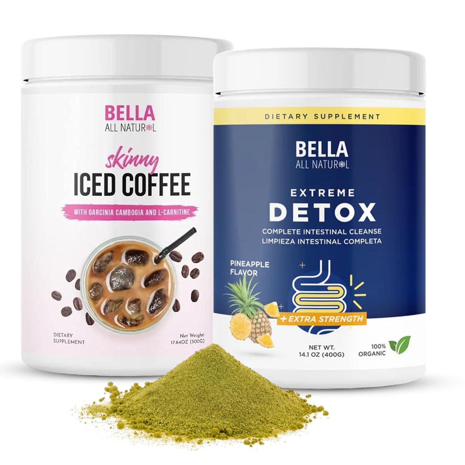 Amazon.com: Bella All Natural Detox Pineapple and Skinny Iced