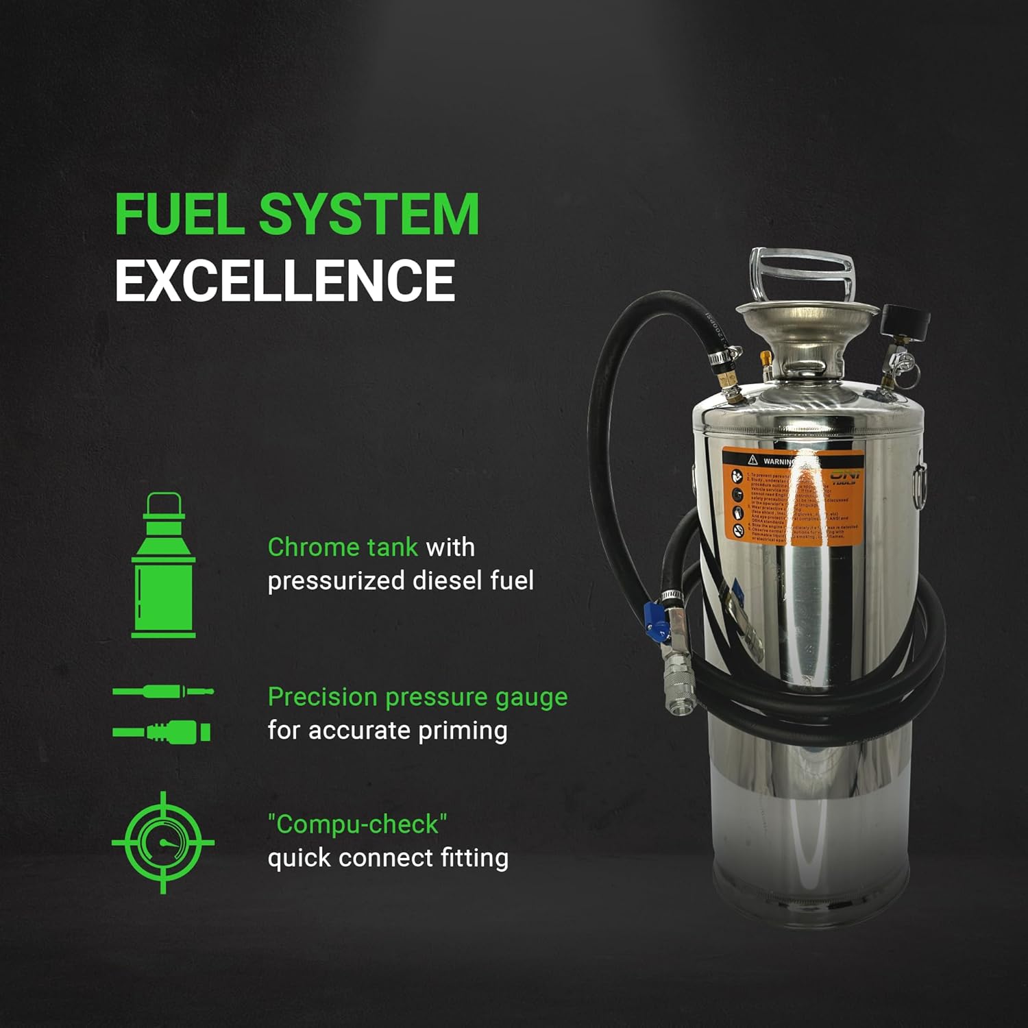 Oni Tools J-47912 DETROIT DIESEL S60 MBE 900 MBE 4000 DD13 DD15 FUEL SYSTEM PRIMING PUMP OTC5869 Alternative - Image 5