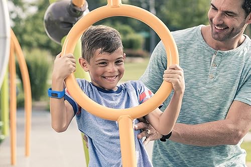 Miniatura 6 de iBREK Correas de reloj para Garmin Vivofit 3 y jr 2, correas de reloj elásticas de silicona de repuesto para niños y niñas, talla S grande (sin