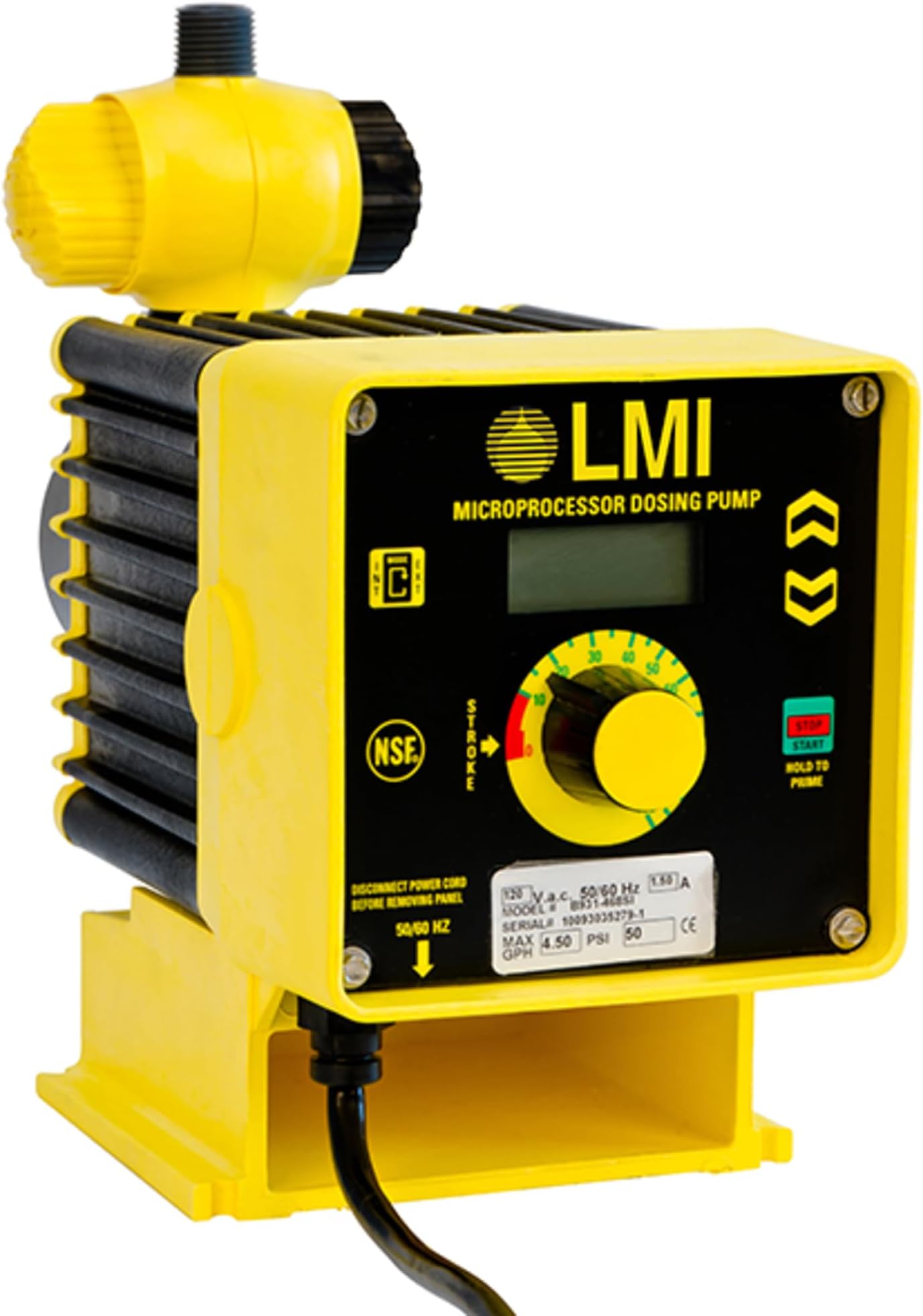 LMI Milton Roy B121-392SI Metering / Dosing Pump Motor 120VACMissing Pump